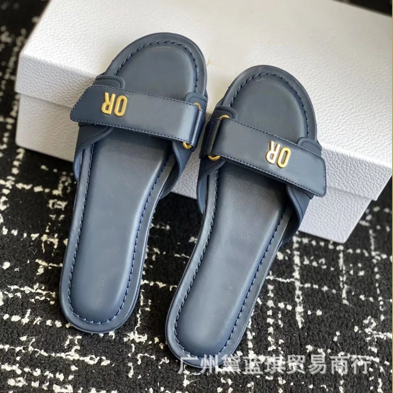 Dior OR Slide Sandals Black - 3