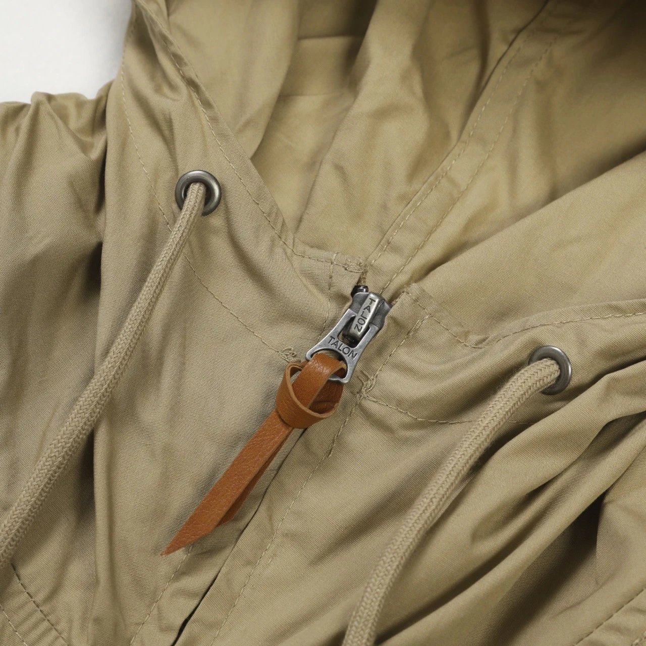 Polo Ralph Lauren Windbreaker Beige Hooded Jacket - 8