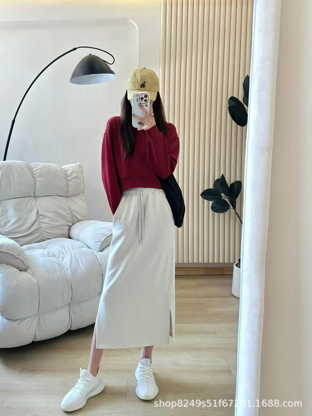 Design Oversized Crewneck Sweatshirt Dusty Rose - 16