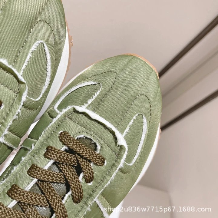 Stone Island Shadow Project Runner Olive Green Sneakers - 24