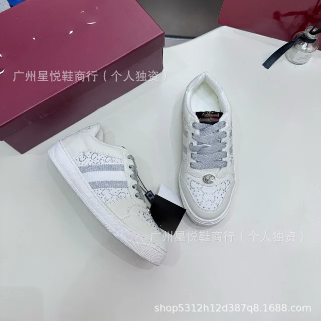 Unbranded Sneakers Rhinestone Low-Top Lace-Up product detail image 6