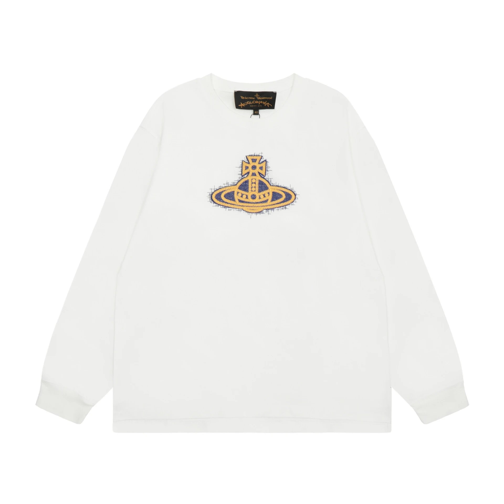 Vivienne Westwood x Digital Pionker Graphic Long-Sleeve T-Shirt White - 18
