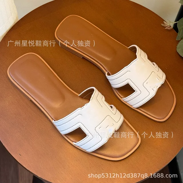Unbranded Slippers H-Cutout Flat Slide product detail image 14