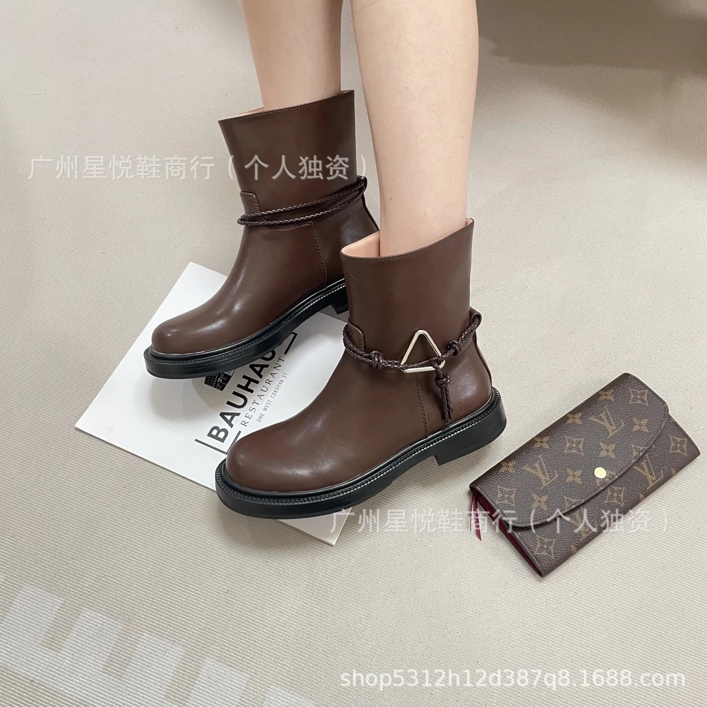 Louis Vuitton Epi Leather Ankle Boots Black - 2