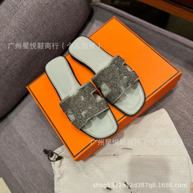 Unbranded Slippers H-Cutout Flat Slide product detail image 22