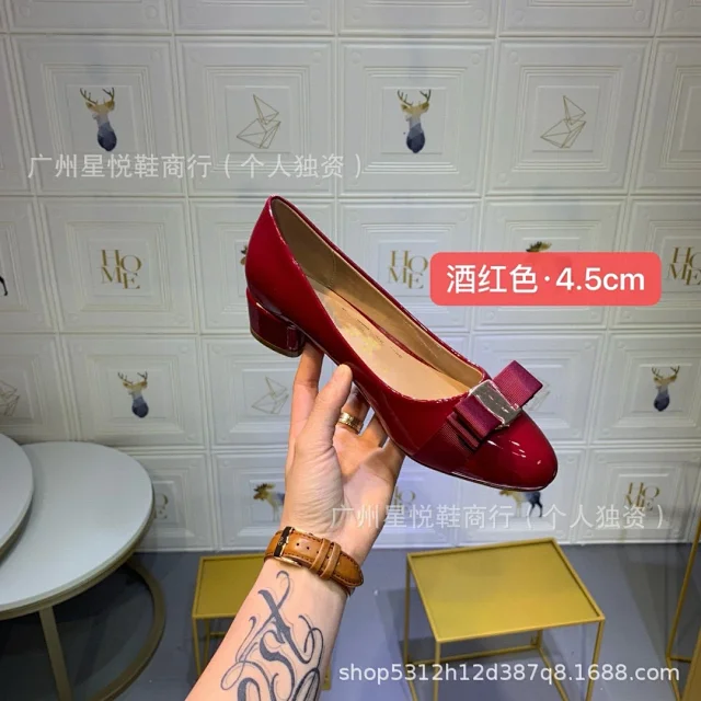 Unbranded High Heels Patent Bow Pumps product detail image 4