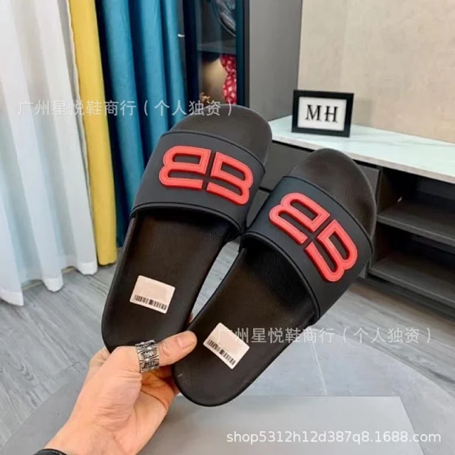 Balenciaga Slippers BB Logo Slide product detail image 5