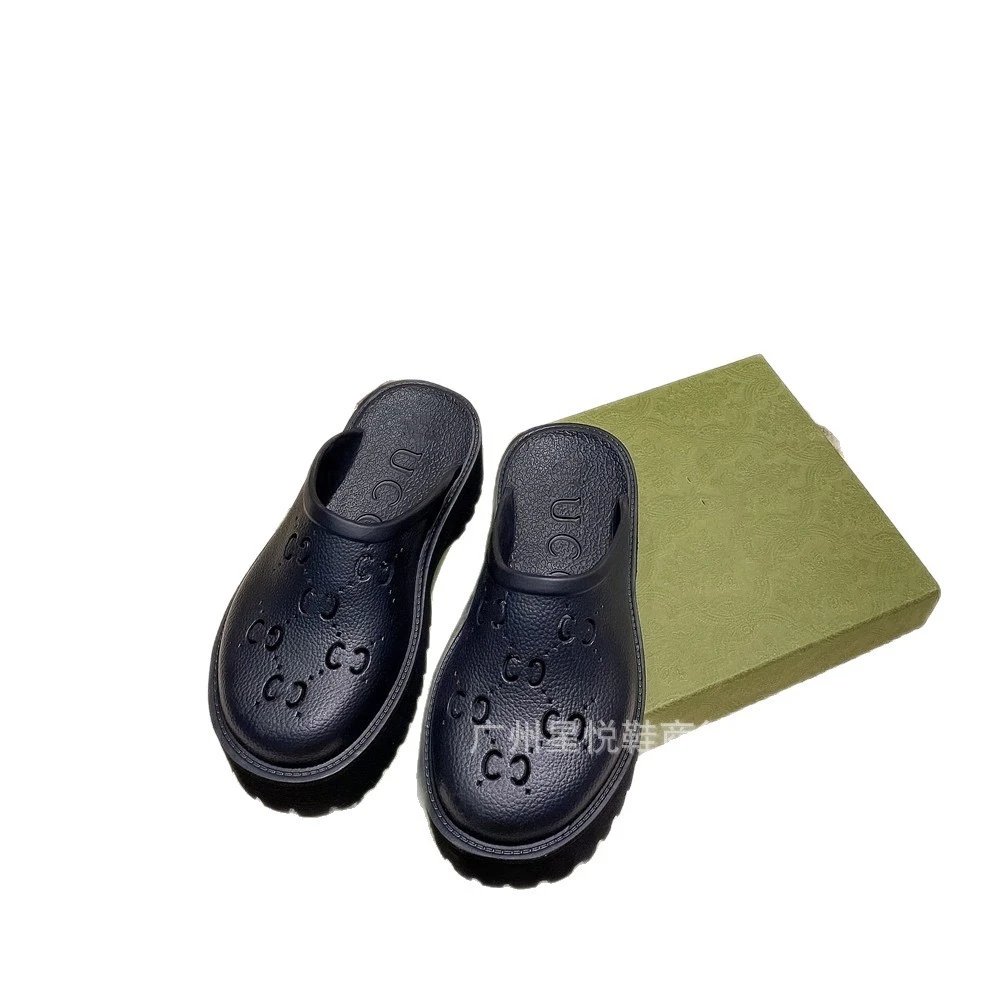 Gucci Slippers Platform GG Cutout Clogs image 5