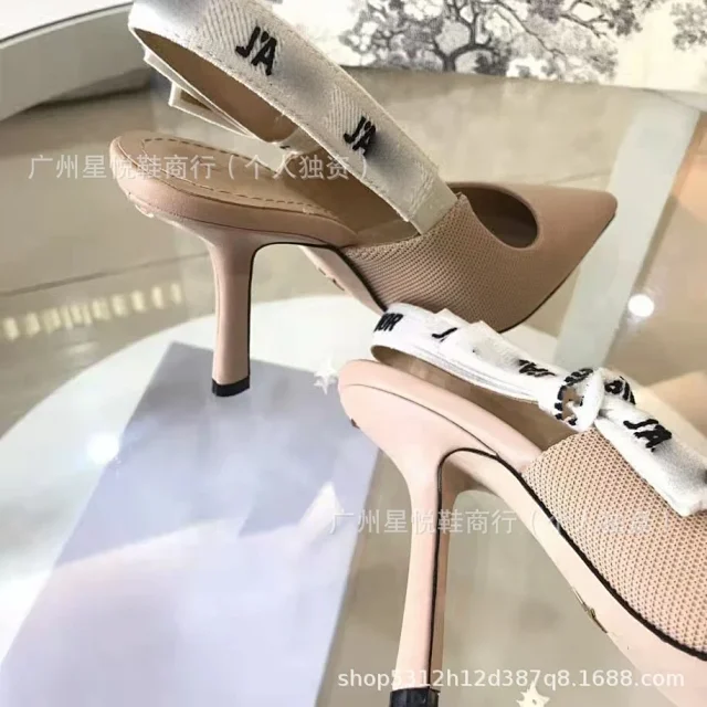 Dior High Heels J'Adior Bow Slingback Pumps product detail image 21