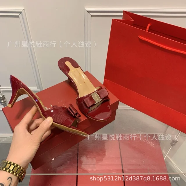 Unbranded High Heels Patent Bow Pumps product detail image 17