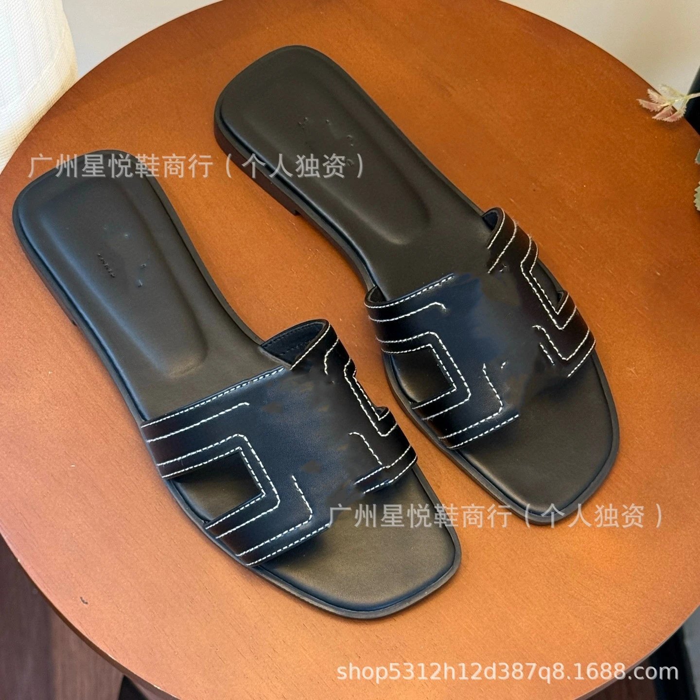 Hermès Oran Slide Sandals Rosewood Pink Slippers - 9