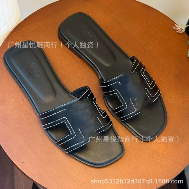 Unbranded Slippers H-Cutout Flat Slide product detail image 8