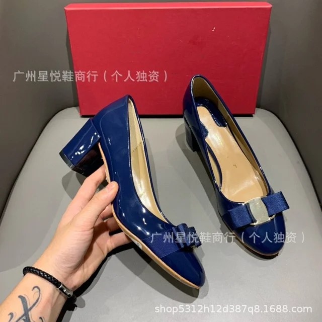 Unbranded High Heels Patent Bow Pumps product detail image 30