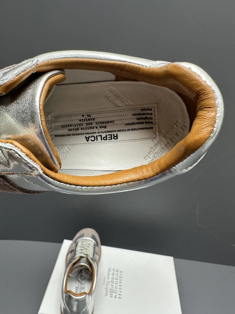 Maison Margiela Replica Sneakers White Black Beige Sneakers - 15