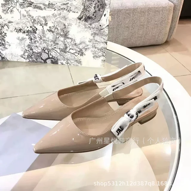 Dior High Heels J'Adior Bow Slingback Pumps product detail image 14