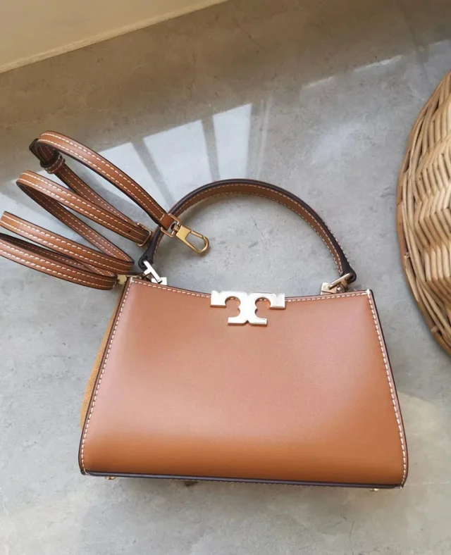 Tory Burch Crossbody Bags Mini top-handle bag with Double T hardware product detail image 13