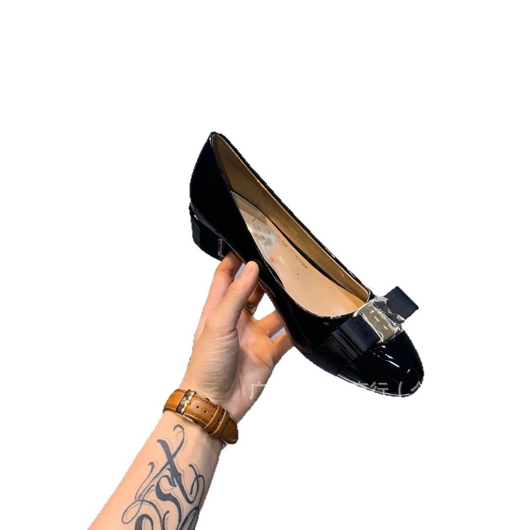 Unbranded High Heels Patent Bow Pumps image 5