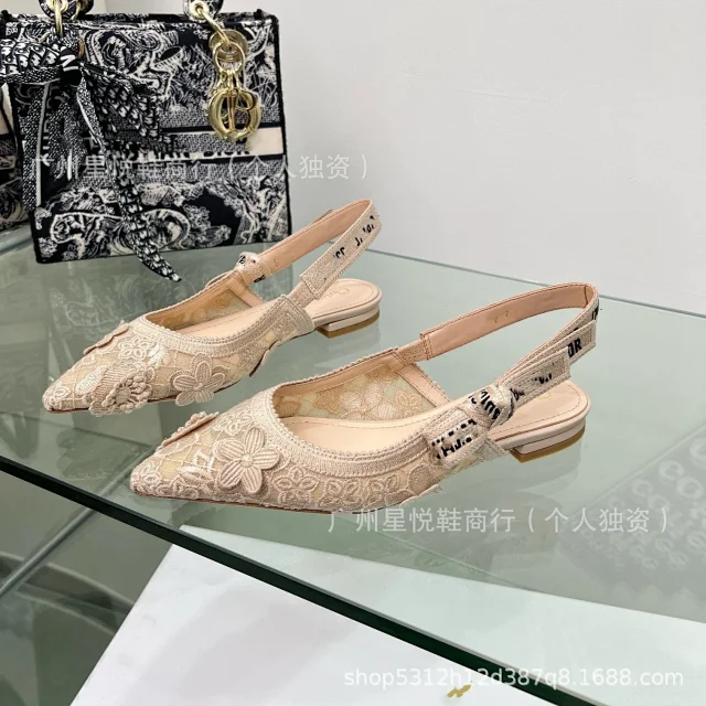 Unbranded High Heels Floral Lace Slingback Stiletto product detail image 32