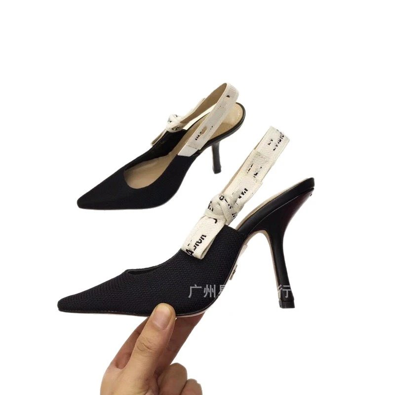 Dior High Heels J'Adior Bow Slingback Pumps image 5