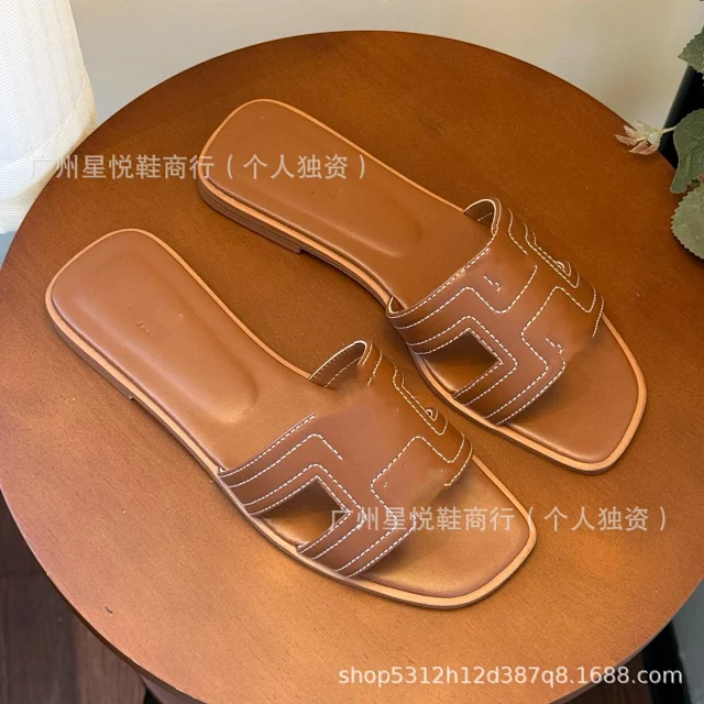Unbranded Slippers H-Cutout Flat Slide product detail image 9