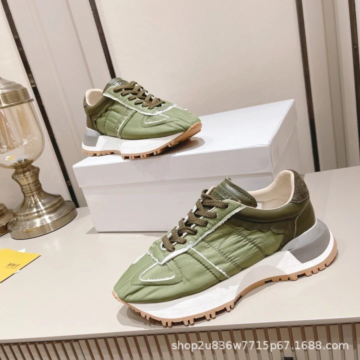 Stone Island Shadow Project Runner Olive Green Sneakers - 22