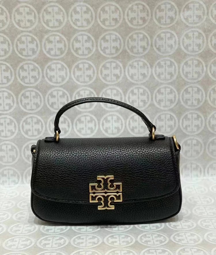 Tory Burch Miller Mini Top Handle Bag Black Handbag - 4