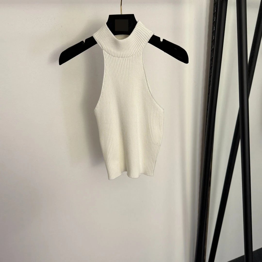 Lo Studio Ribbed Knit Set White Cardigan Vest Pants - 10