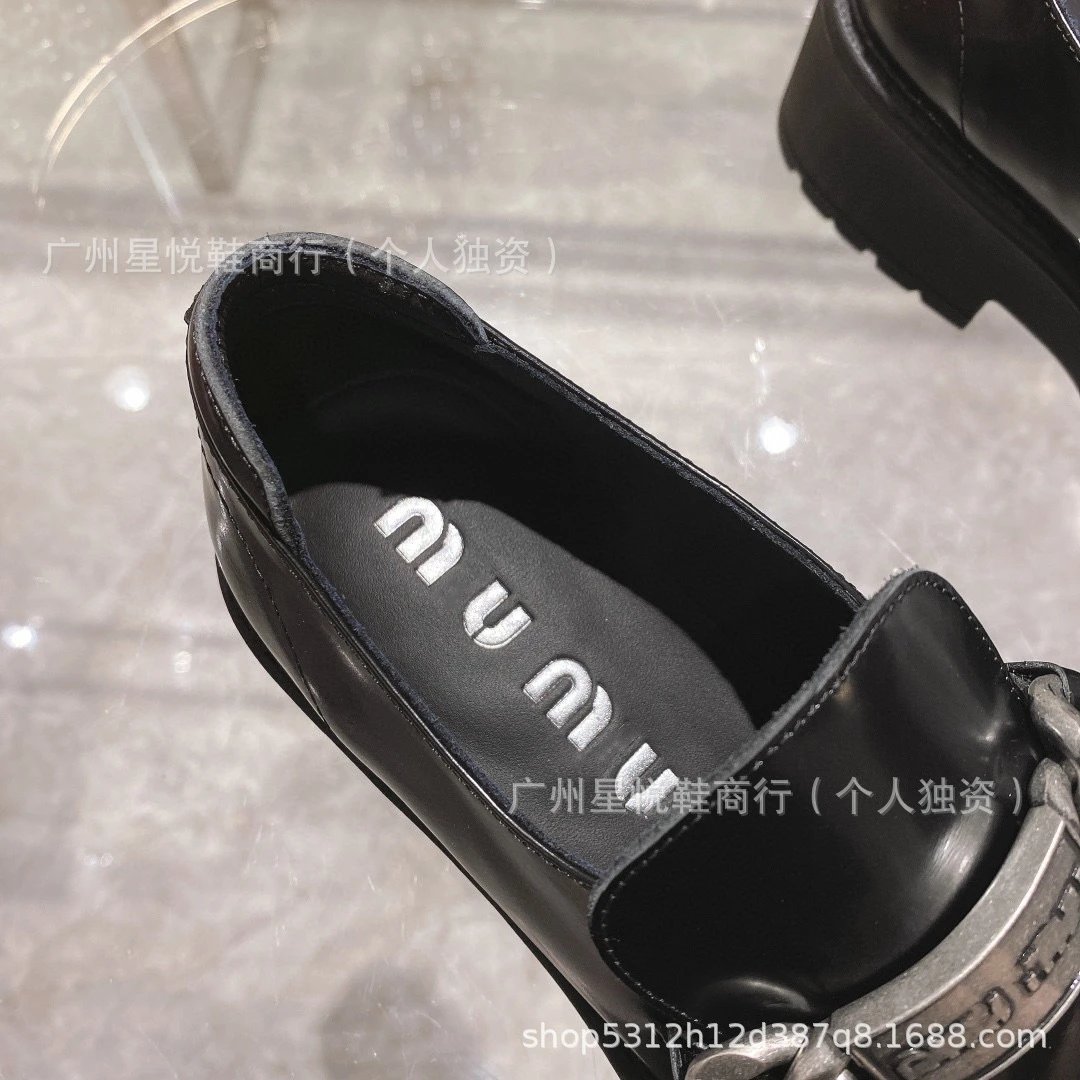 Black Patent Leather Mary Jane Platform Shoes - 4