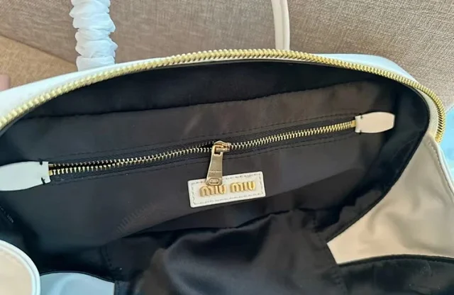 Miu Handbags Matelassé Bowling Bag product detail image 16