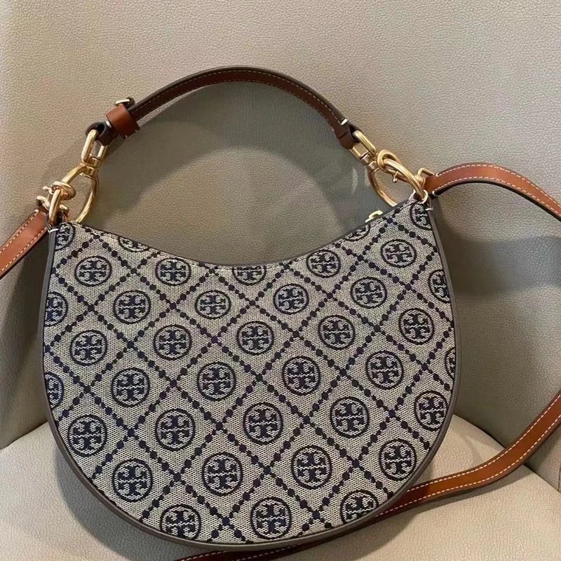 Tory Burch Shoulder Bags T Monogram Small Crescent Bag image 1
