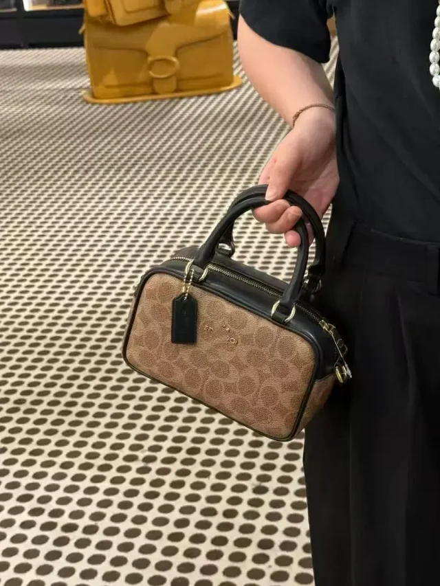 Coach Handbags Small Bowling Bag product detail image 7