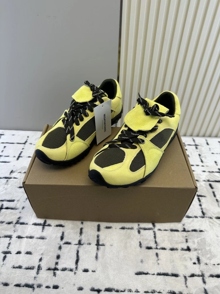Off-White x Asics Gel-Lyte III Yellow Black Sneakers - 15