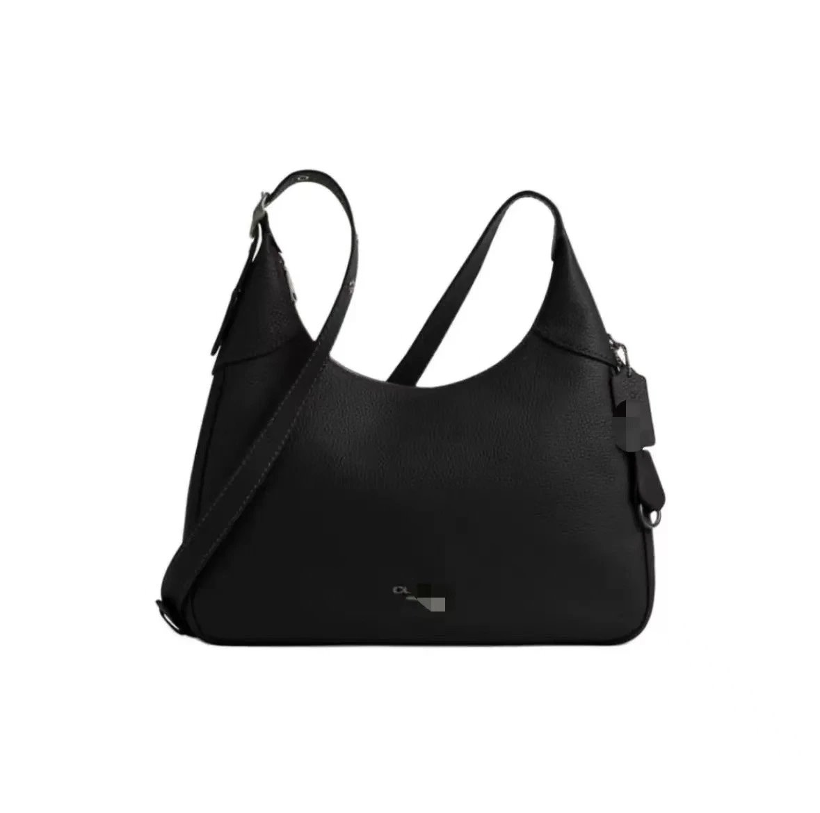 Coach Shoulder Bags Eliza Bag 36 — Black skin ELLA 36《Send aircraft box gift bag》