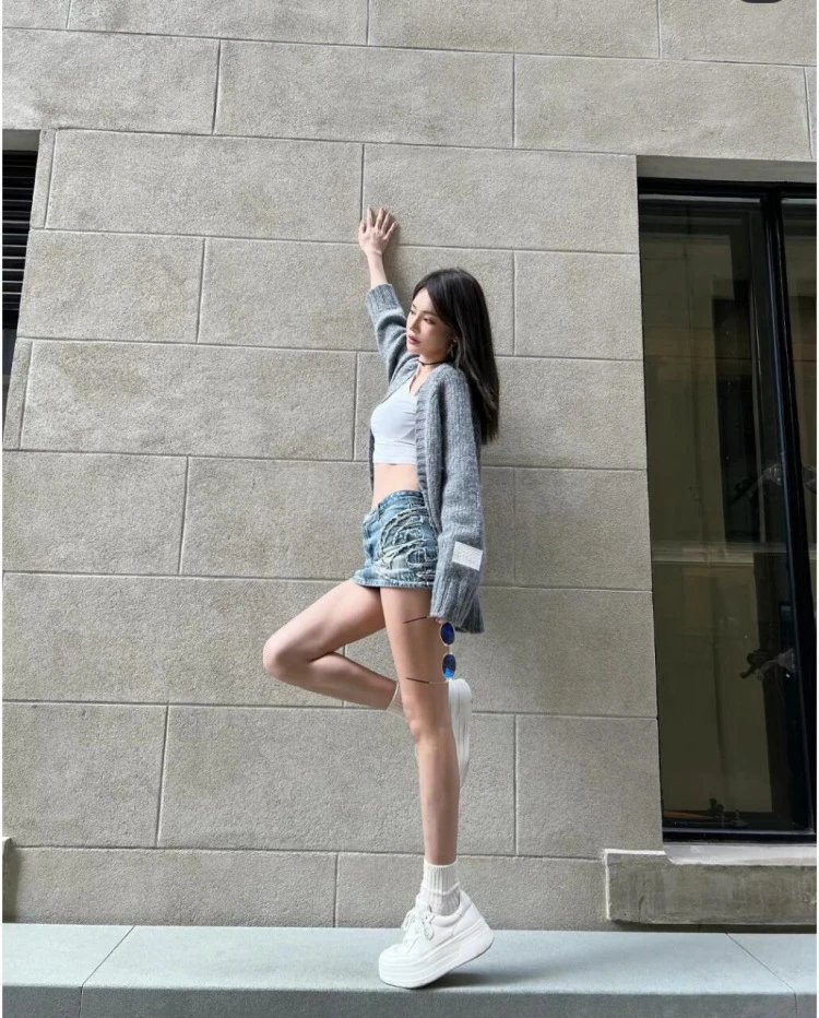 Chanel CC Logo Chunky Platform Sneakers White - 10