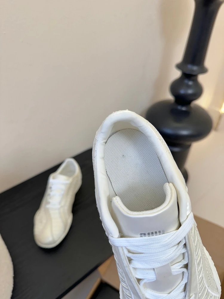 Puma RS-X3 White Textured Sneakers - 9