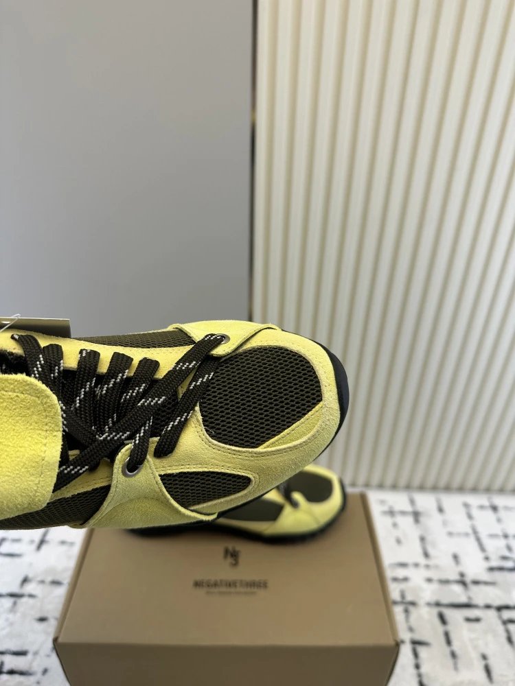 Off-White x Asics Gel-Lyte III Yellow Black Sneakers - 17