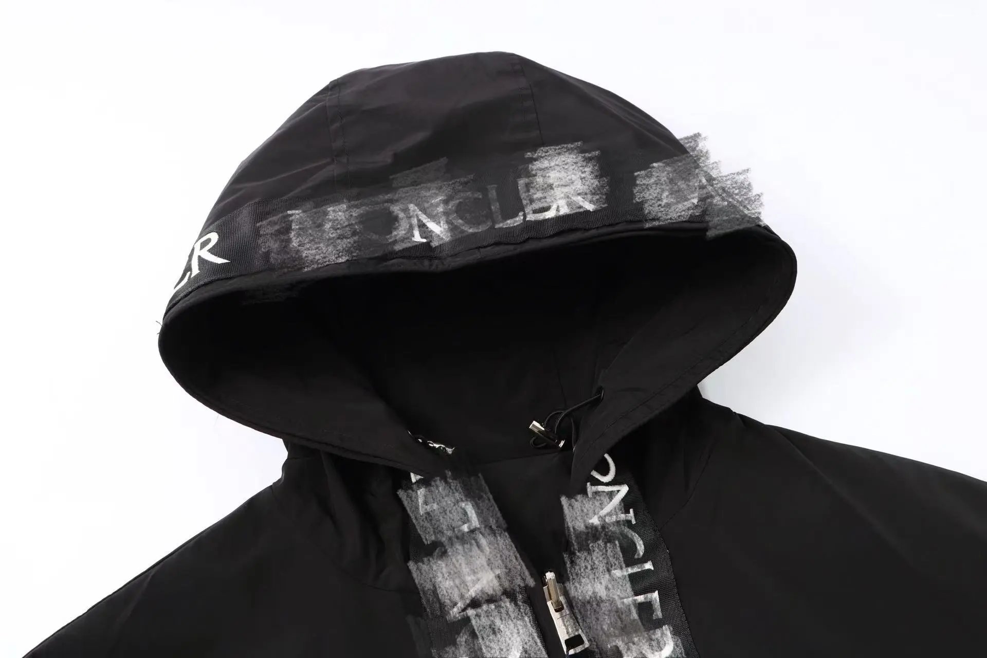 Moncler Genius Windbreaker Black Jacket - 7
