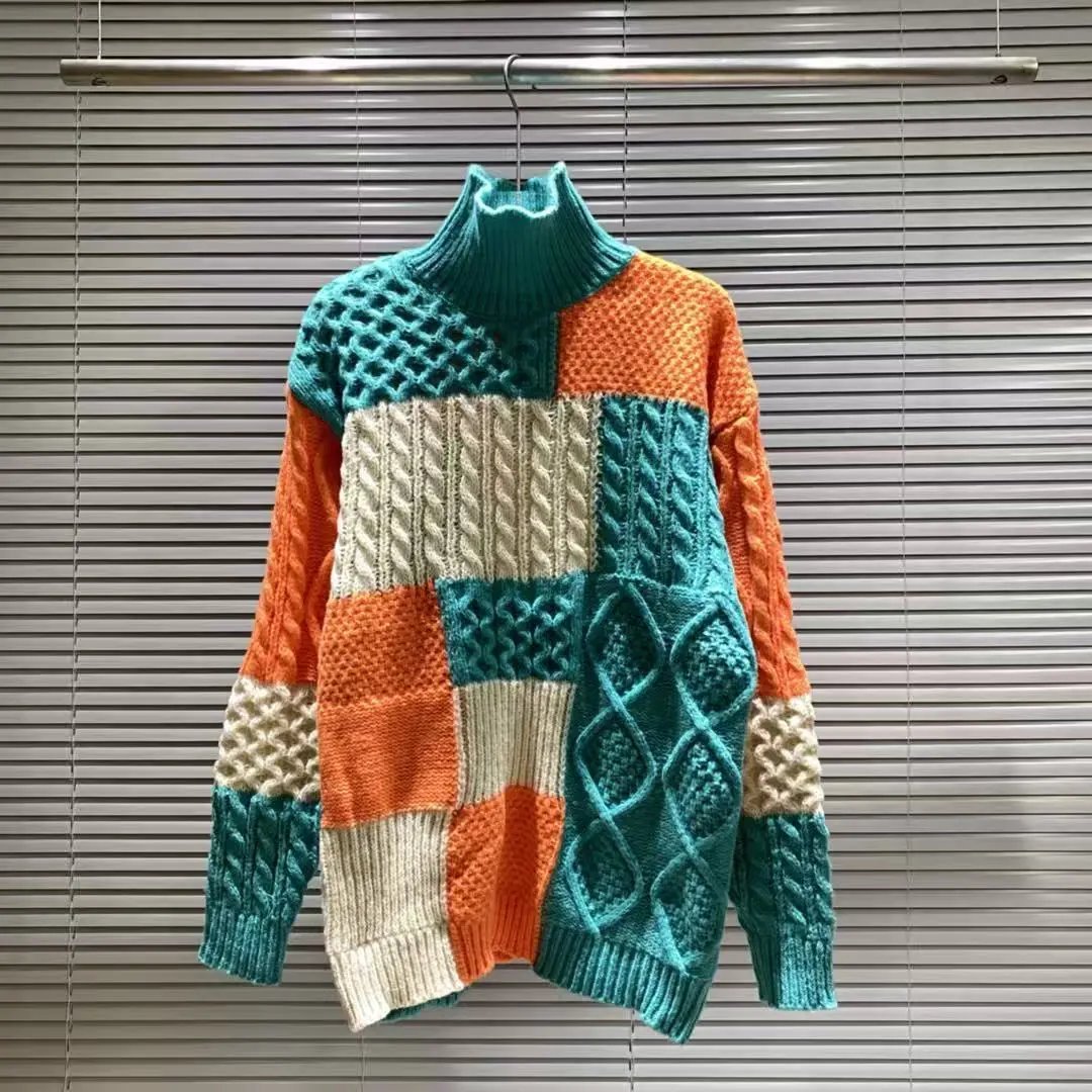Off-White Deconstructed Logo Knit Sweater Gray - 12