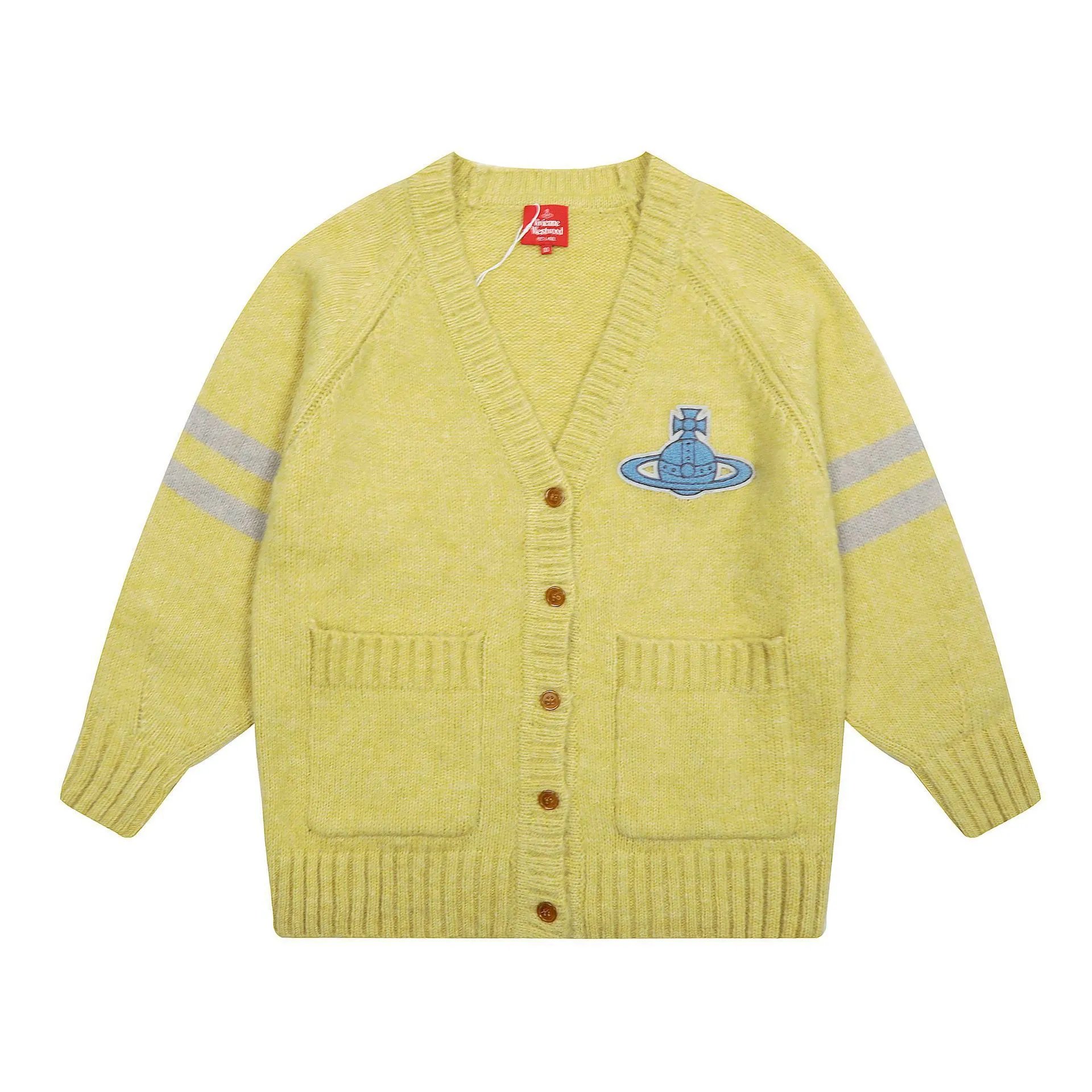 Vivienne Westwood Orb Embroidered Knit Cardigan Collection - 13