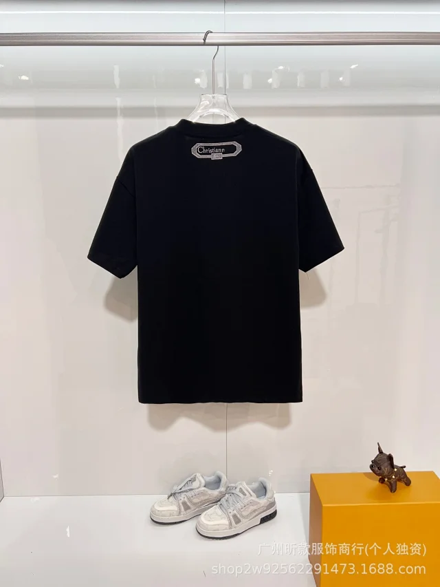 Dior T-Shirts Horse Embroidery product detail image 6