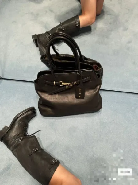 Miu Miu Buckled Combat Boots Black - 3
