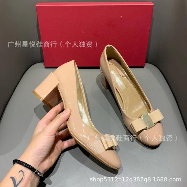 Unbranded High Heels Patent Bow Pumps product detail image 7