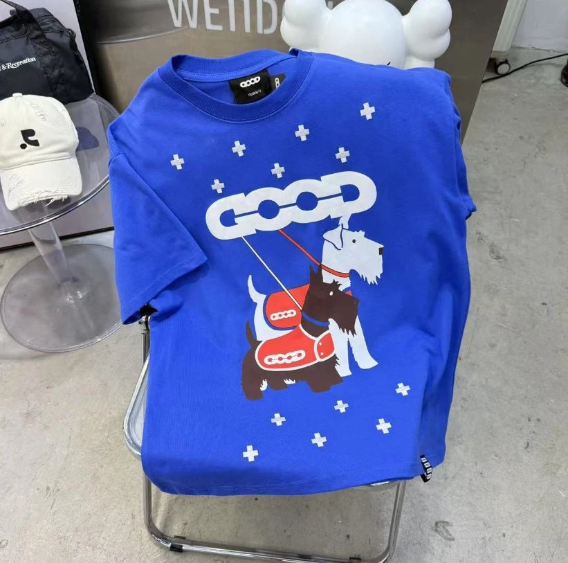 GRA Chain Link Graphic White T-Shirt - 13