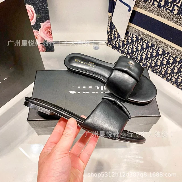 Chanel Slippers Double-Strap Slide product detail image 20