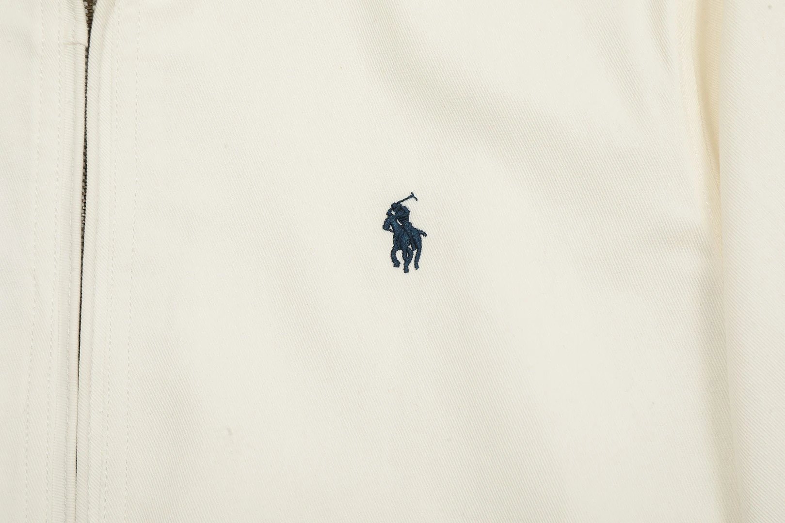 Polo Ralph Lauren Reversible Coach Jacket Off-White - 10