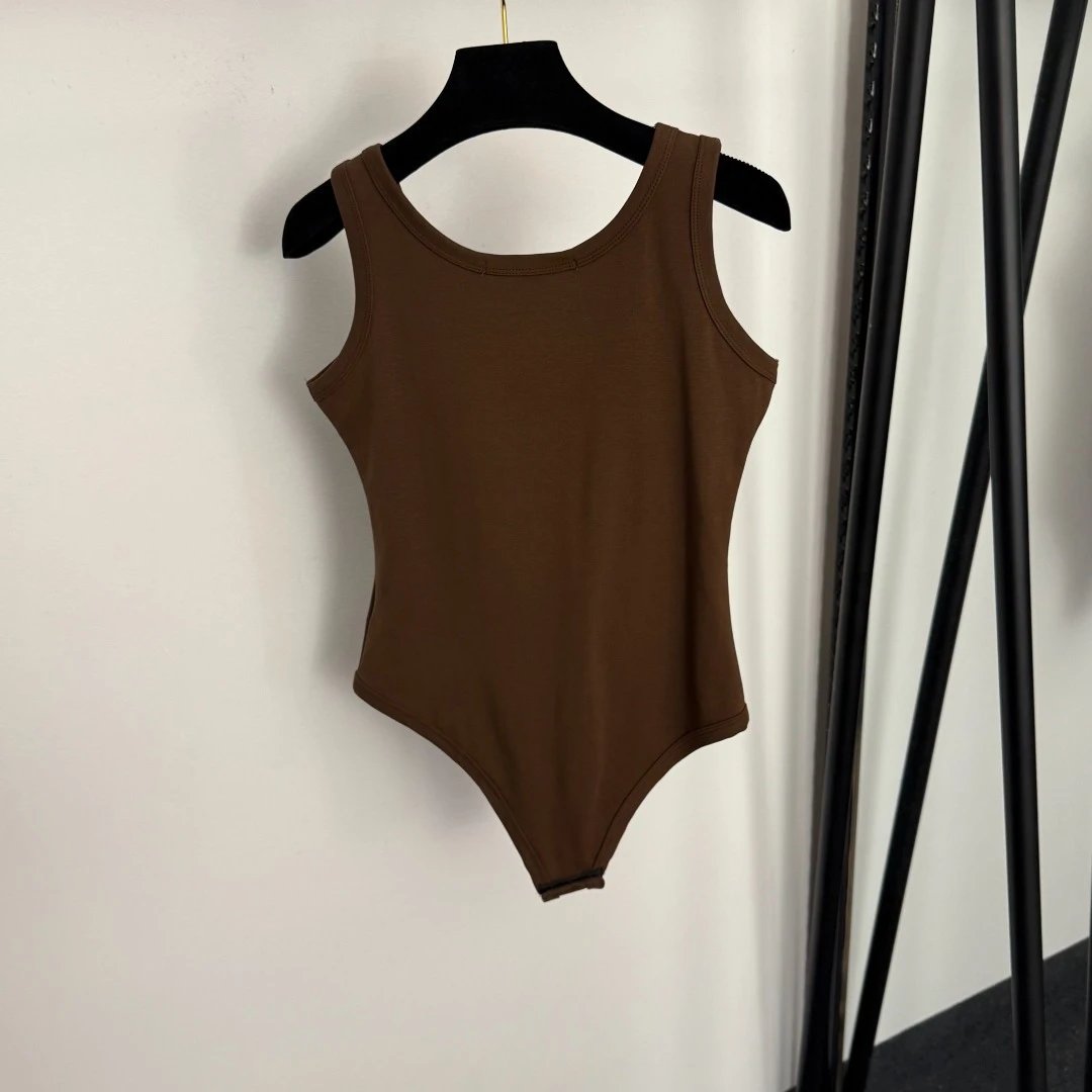 Saint Tears Embellished Brown Bodysuit - 5