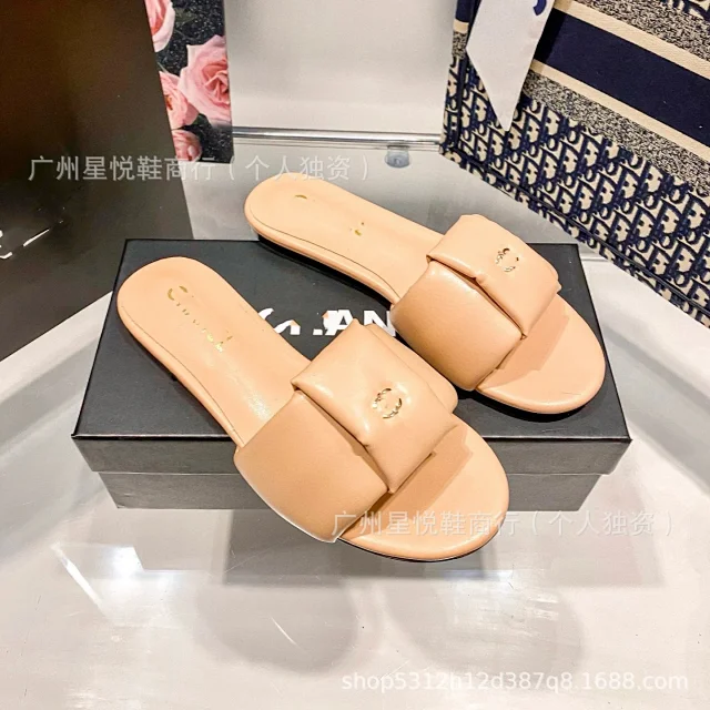Chanel Slippers Double-Strap Slide product detail image 9