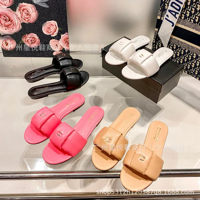 Chanel Slippers Double-Strap Slide product detail image 1
