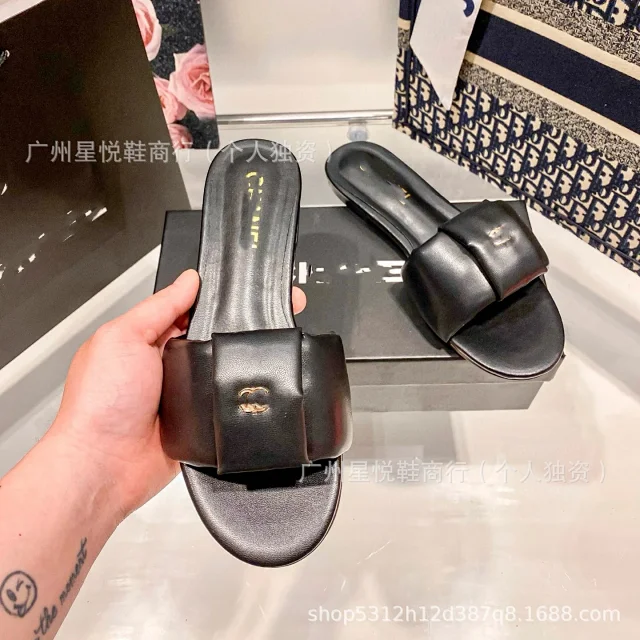 Chanel Slippers Double-Strap Slide product detail image 17