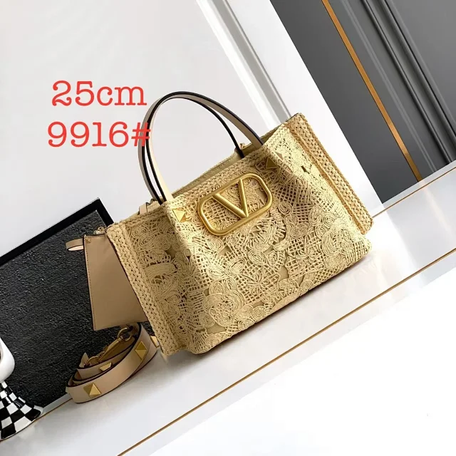 Unbranded Handbags Embroidered Woven Tote Bag product detail image 4